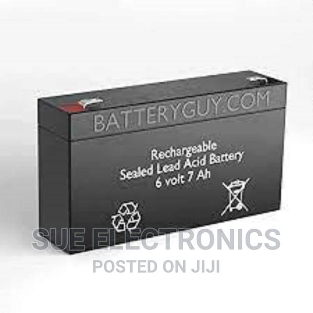6v 7ah Rechargeable Sealed Lead Acid Battery