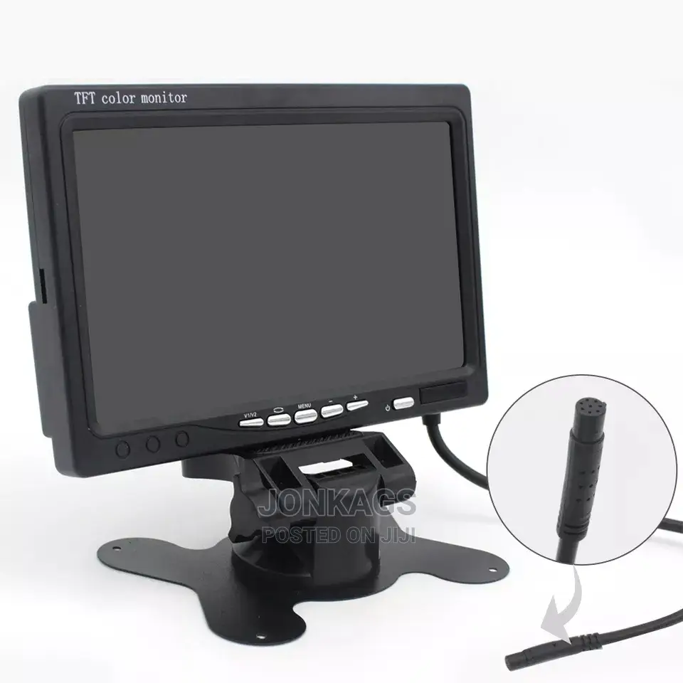 7 Inches Remote Controlled TFT Screen