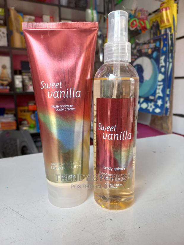 Sweet Vanilla - Body Cream Splash - main view