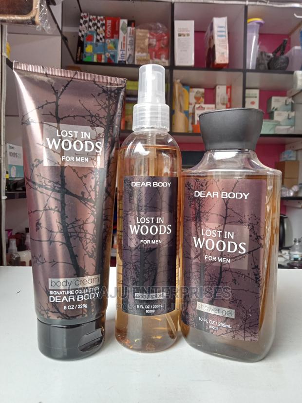 Lost in Woods for Men 3in1 Set(Spray, Gel Body Cream)Scent
