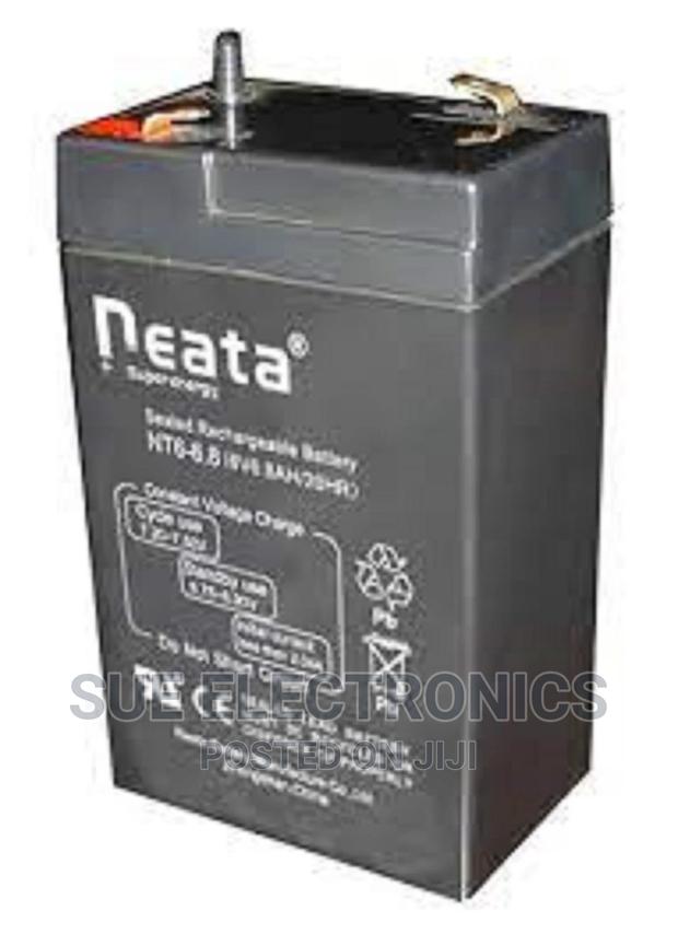 Rechargeable Battery 6v 6.8ah