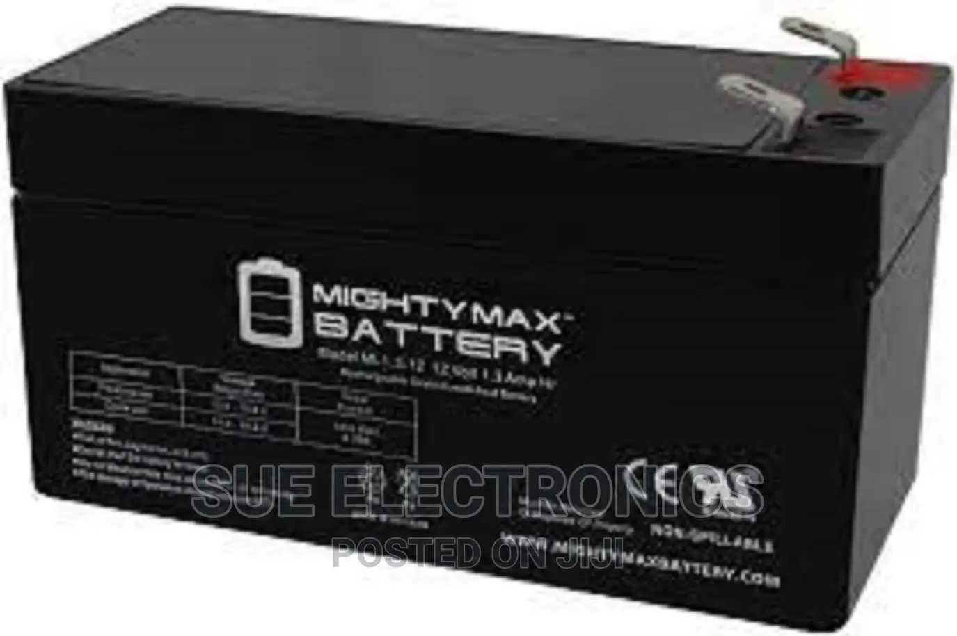 12v 1.3ah SMF Battery