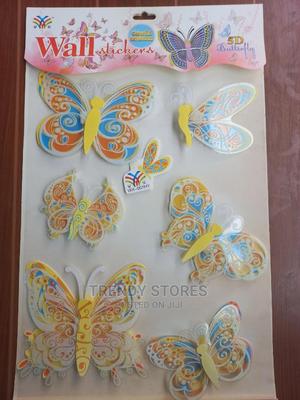 5d Butterfly Colourful Luminous Wall Sticker - thumbnail 2