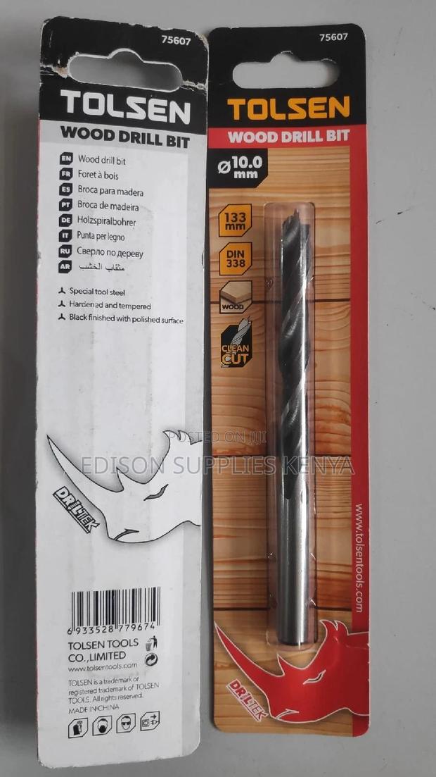 Wood Drill Bits Tolsen 10mm Drill Bits for Wood Best - thumbnail 3