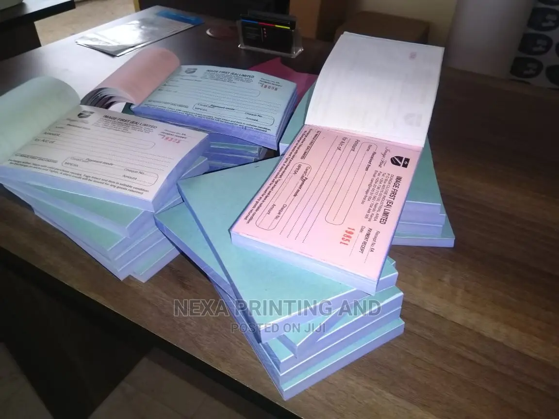 Customized Invoice Books