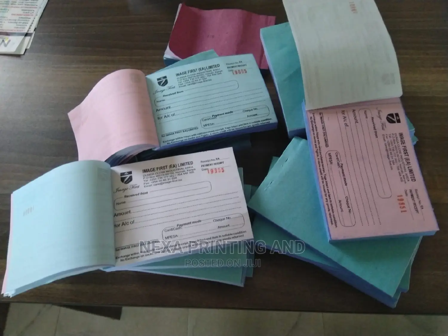Customized Invoice Books