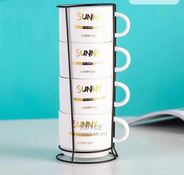 American Atelier Ceramic Mug Rack Set_4pcs - thumbnail 3