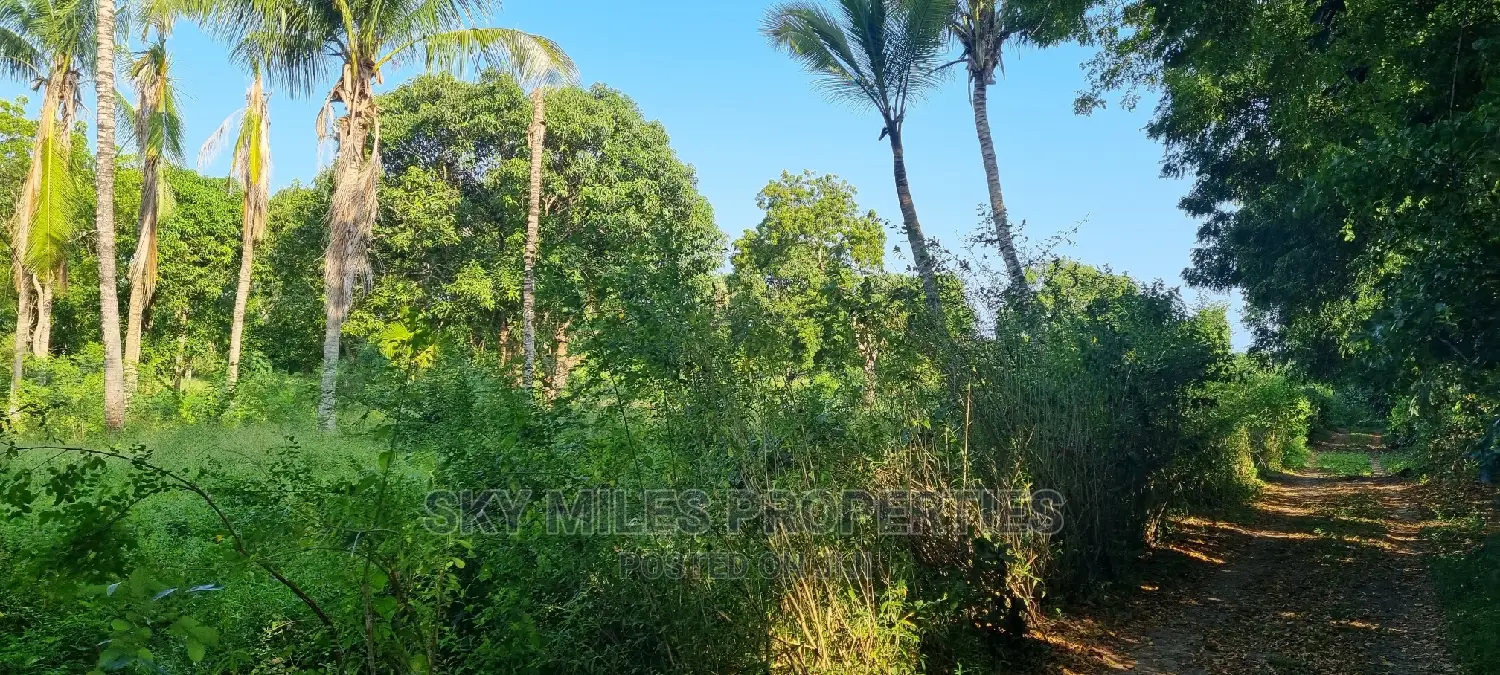 1 Acre Land on Sale Mtwapa,Second Row From the Creek Beach
