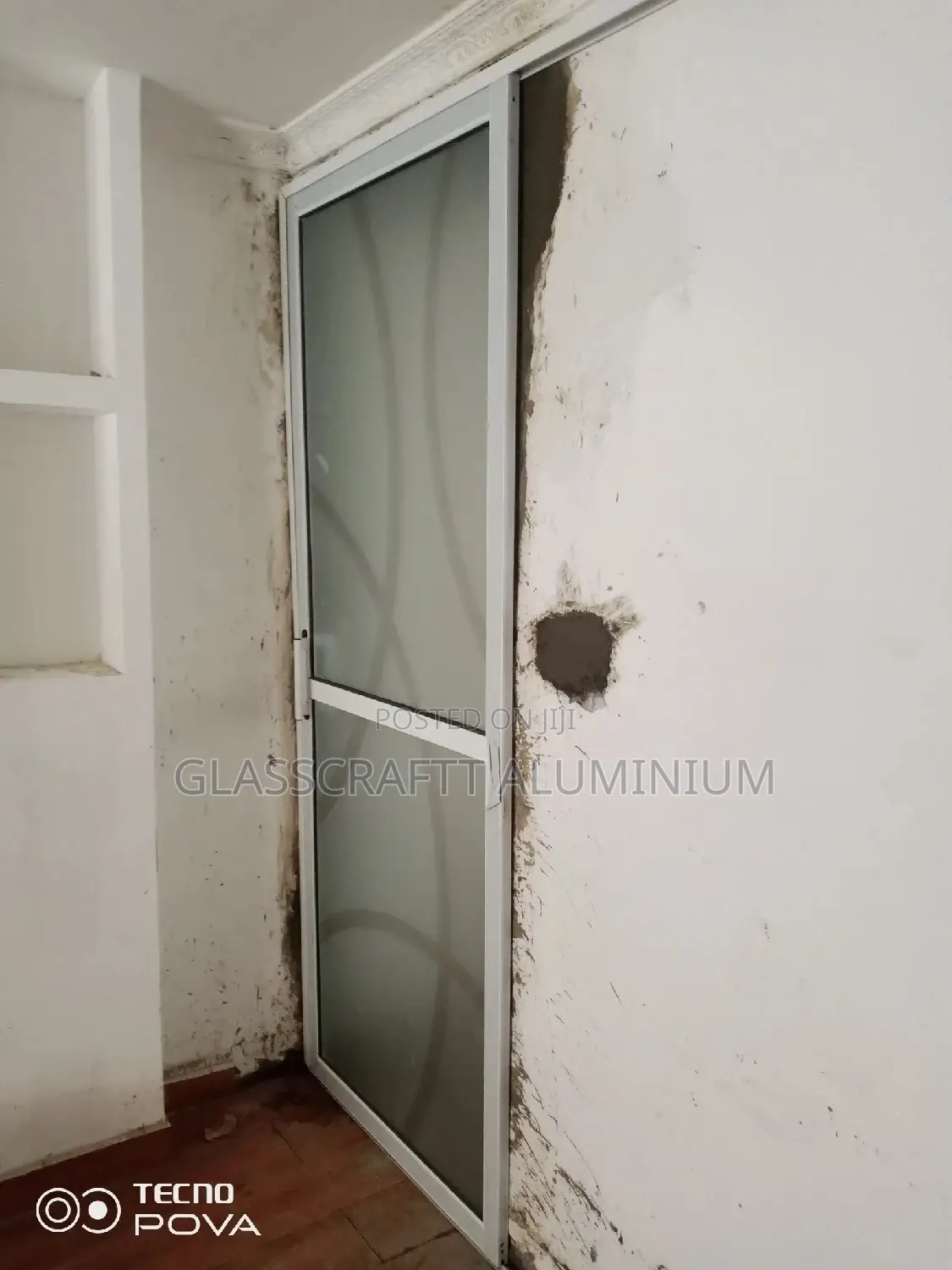 Single Sliding Aluminum Door