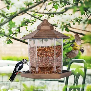 Garden Panorama Hanging Bird Feeder