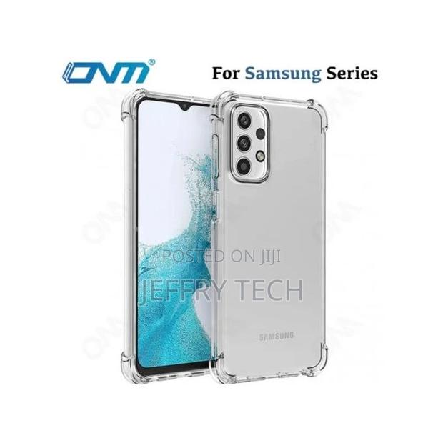 Samsung Galaxy A13 4G Clear Transparent Shockproof Back Case - main view