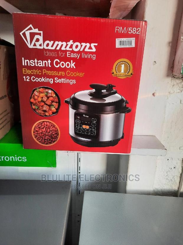 Ramtons Electric Pressure Cooker - main view