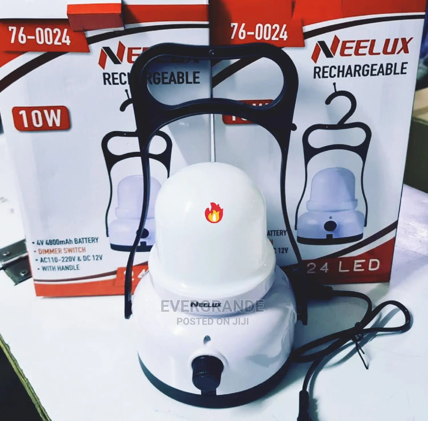 10 Watts Neelux Rechargeable Lamp
