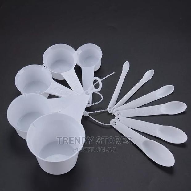 8pc Measuring Spoon Plus Cups
