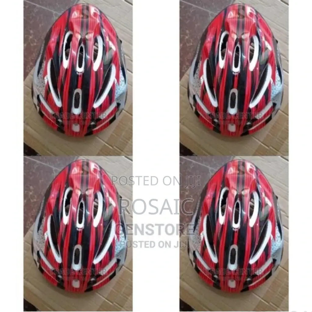 Red Bike Helmet