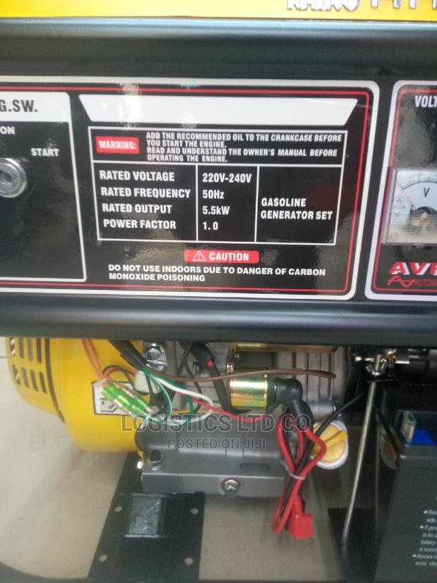 Rhino 5.5kw Petrol Generator (5.5KVA) - thumbnail 4
