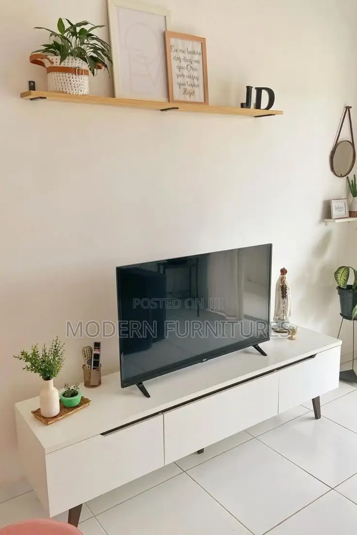 White Tv Stand
