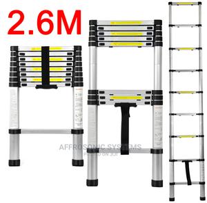 2.6M Aluminium Telescopic Ladder (9 Steps) - thumbnail 2