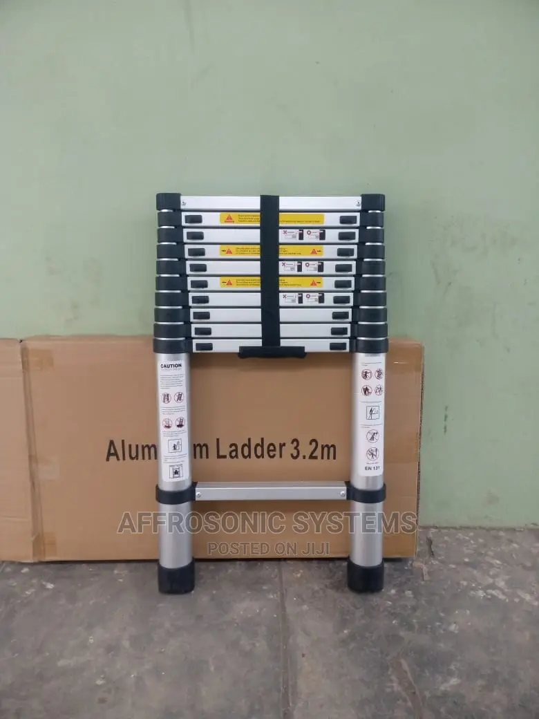3.2M Aluminium Telescopic Ladder (11 Steps)