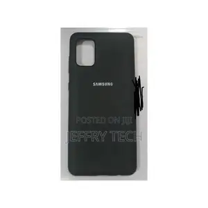 Samsung Galaxy A31 Silicone Back Case - Black