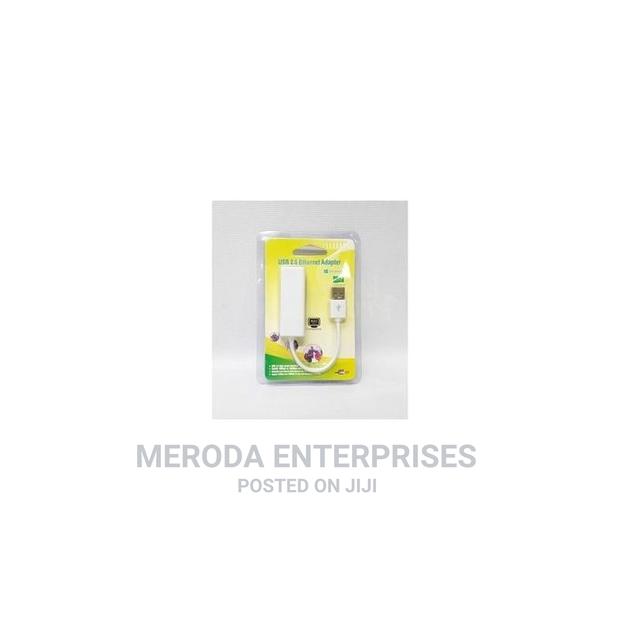 USB 2.0 to 10/100 Ethernet Port LAN Internet Network Adapter - main view