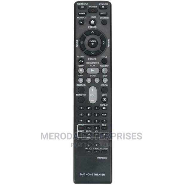 LG Home Theatre Remotes Controls - main view