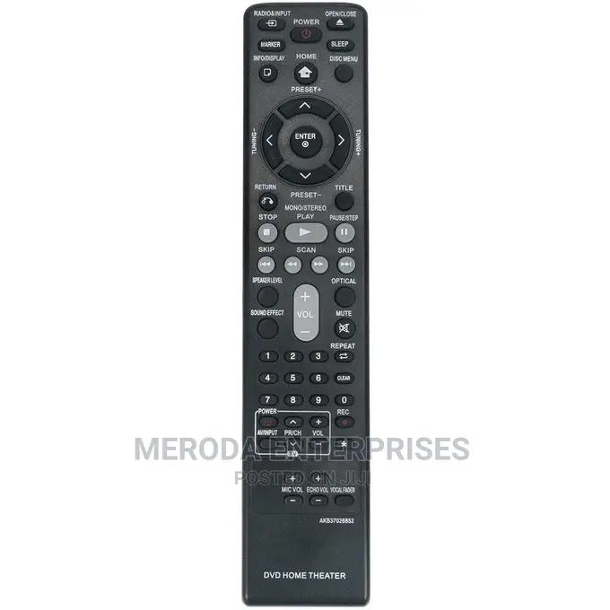 LG Home Theatre Remotes Controls