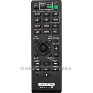 Sony Home Theatre Remote Controls