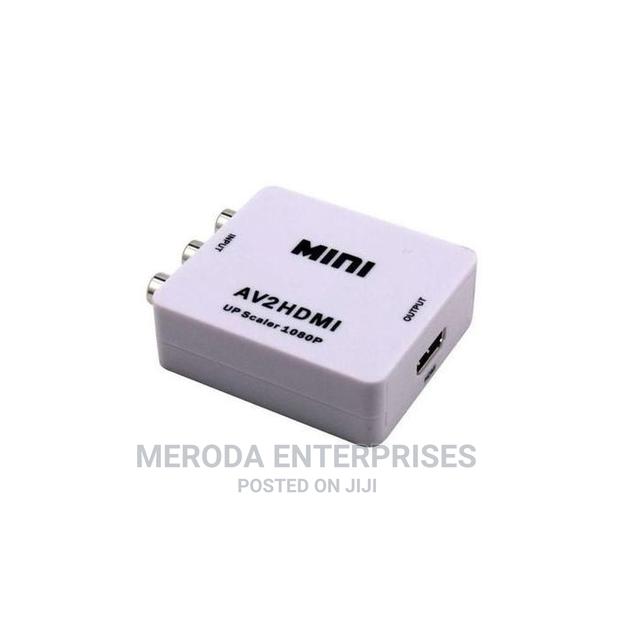 AV to HDMI Adapter - White - main view
