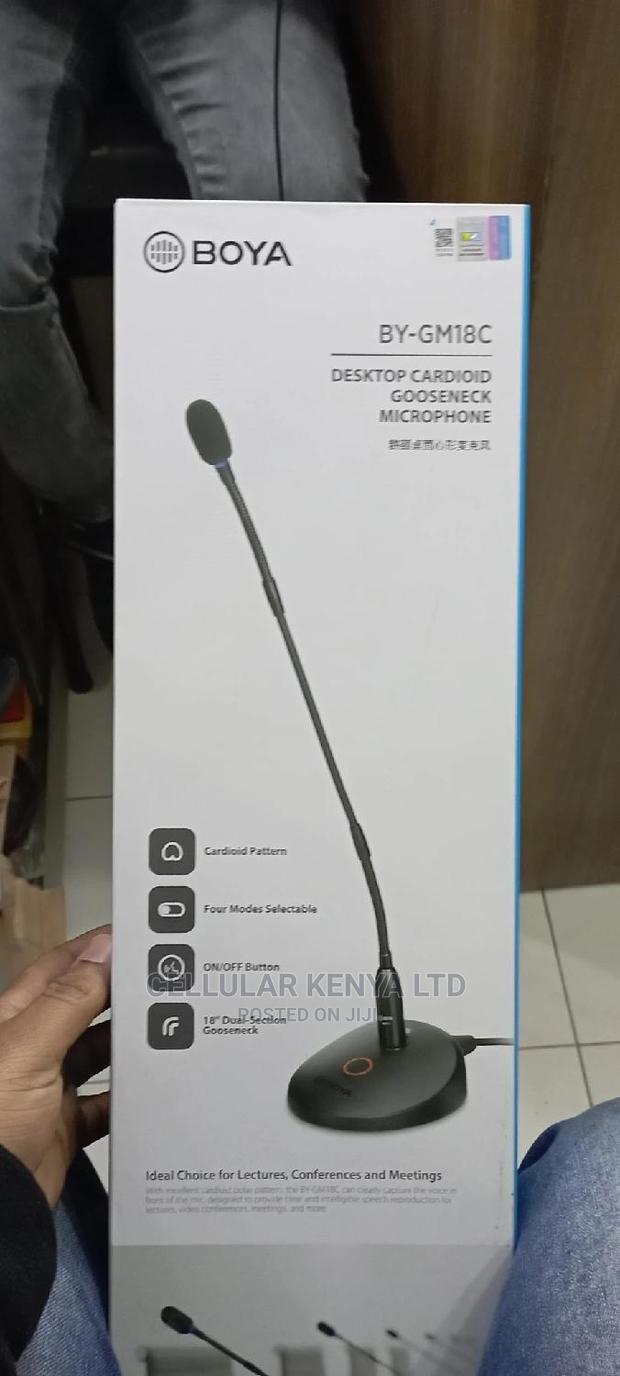 BOYA Desktop Cardioid Gooseneck Microphone - thumbnail 2