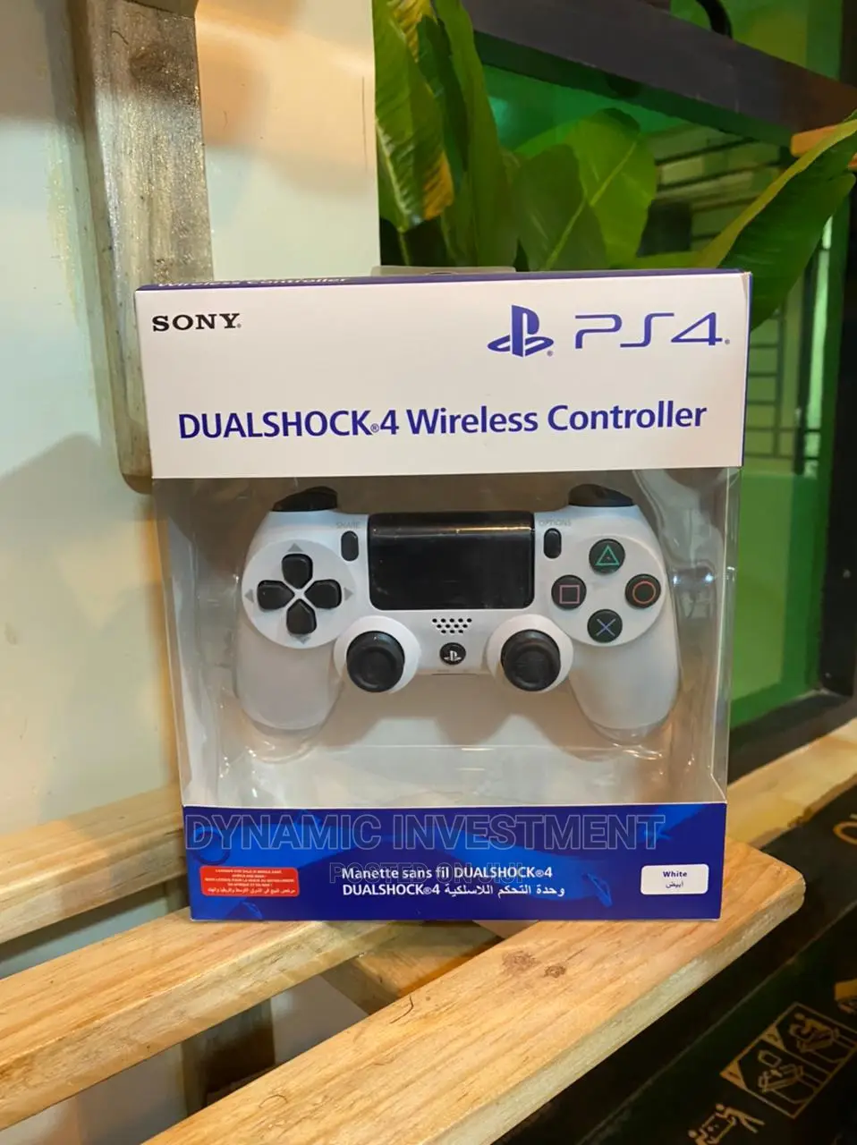 Dual Shock Wireless Controller/Pad(White)