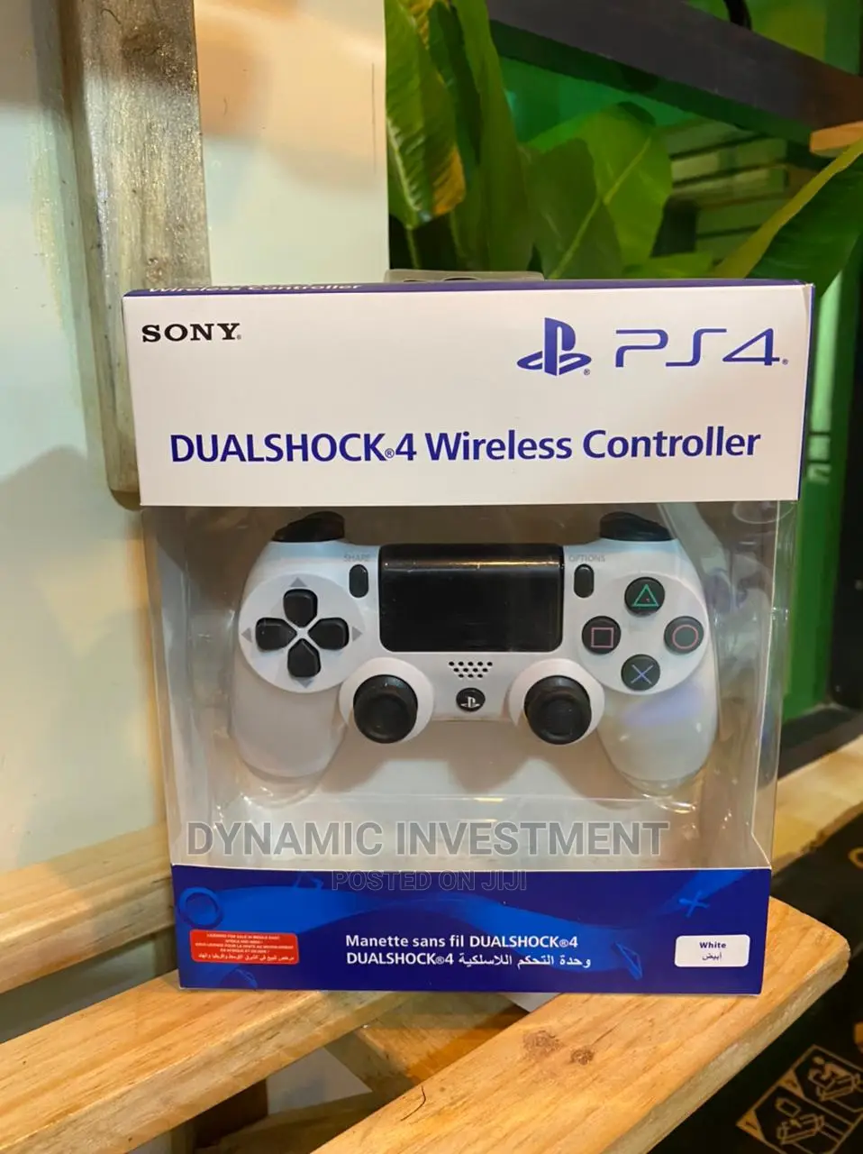 Dual Shock Wireless Controller/Pad(White)