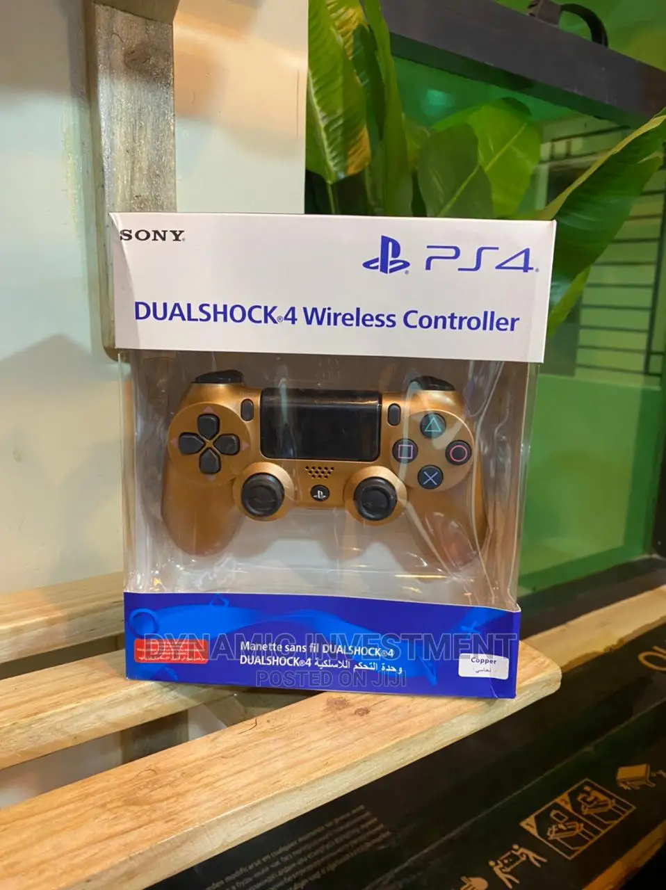 Dual Shock Ps4 Wireless Controller/Pad( Copper)