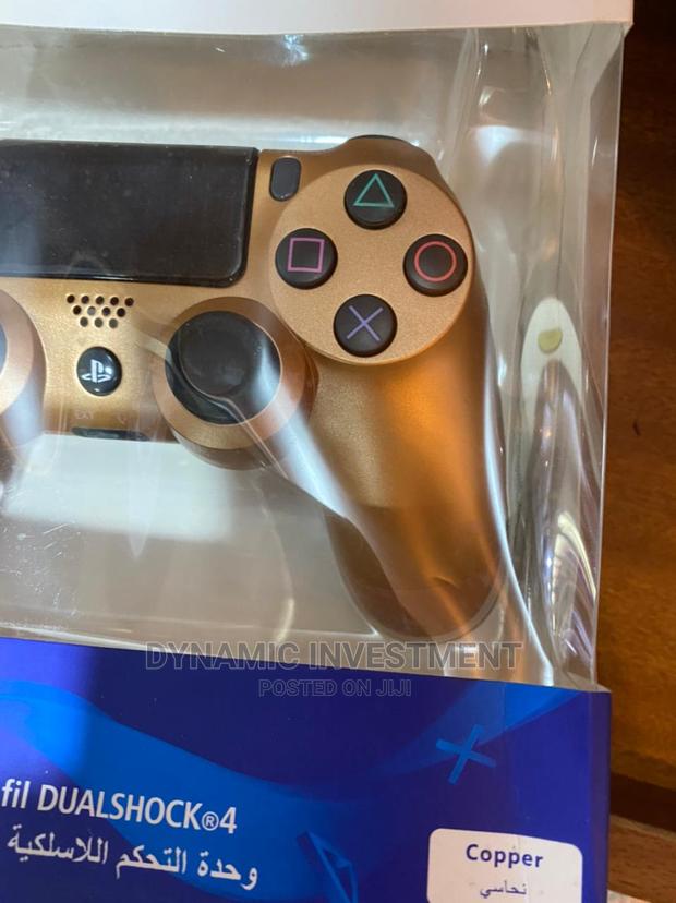 Dual Shock Ps4 Wireless Controller/Pad( Copper) - thumbnail 3