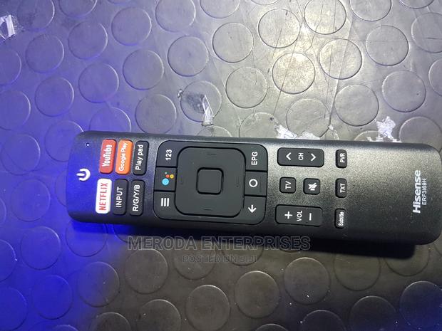 Hisense Smart Tv Remote Black With Google Play