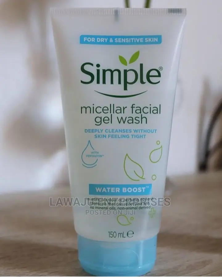 Simple Micellar Facial Gel Wash