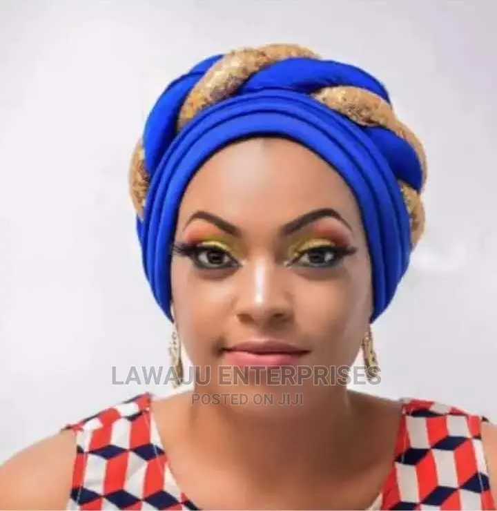 Ladies Stylish Gele Headwrap Turbans Bonnets