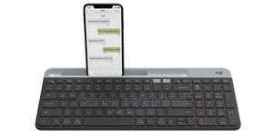 Logitech Slim Multi-Device Wireless Keyboard - - thumbnail 2