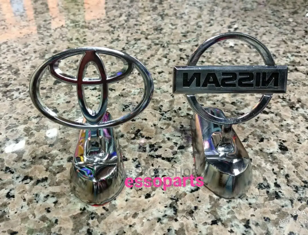 Nissan and Toyota Front Bonnet Stand Logo for Decor