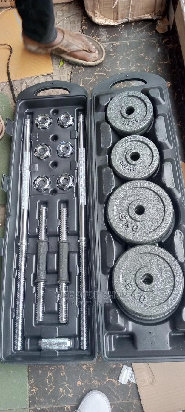 50kg Die Cast Barbell and Dumbbell