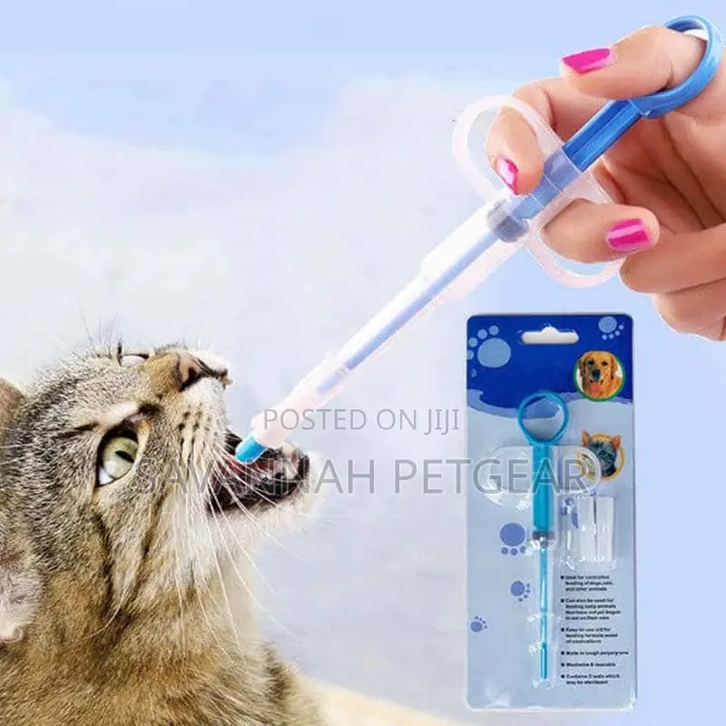 Pet Medicine Popper and Feeding Kit for Kittens and Puppies