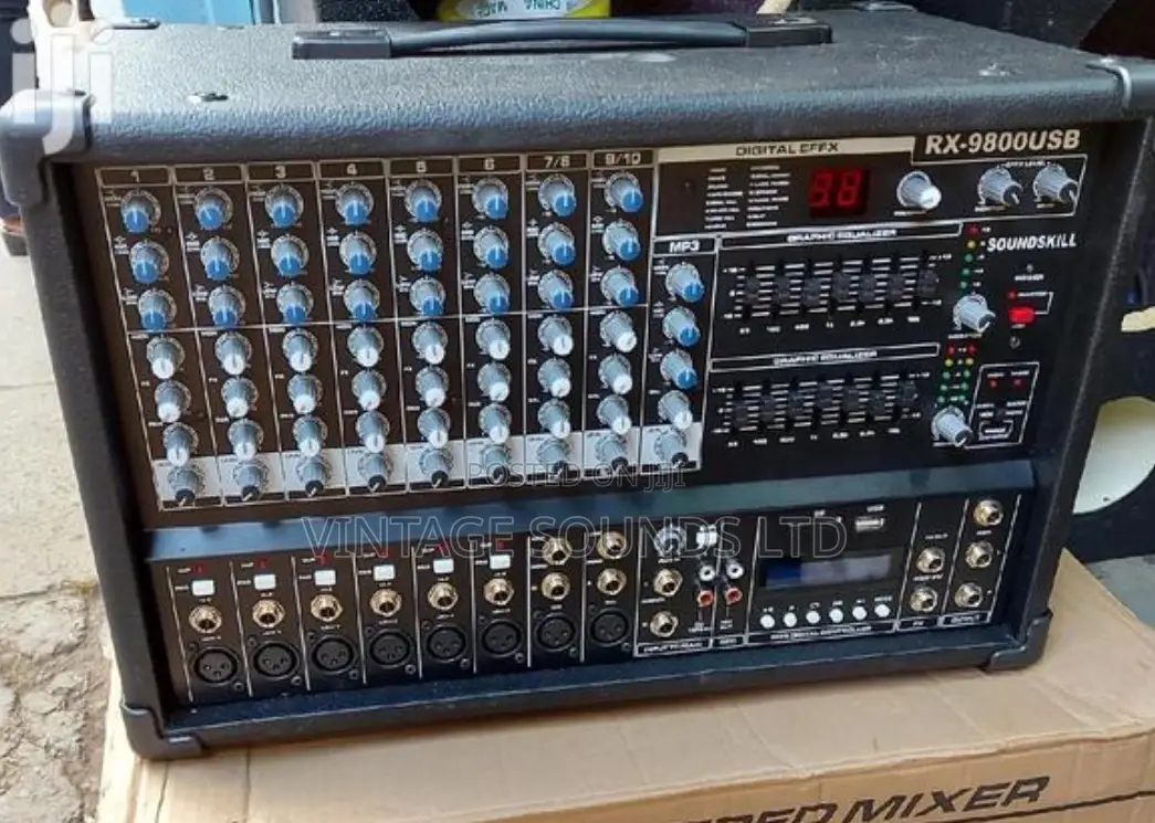 Soundskill Powered Mixer Amplifier