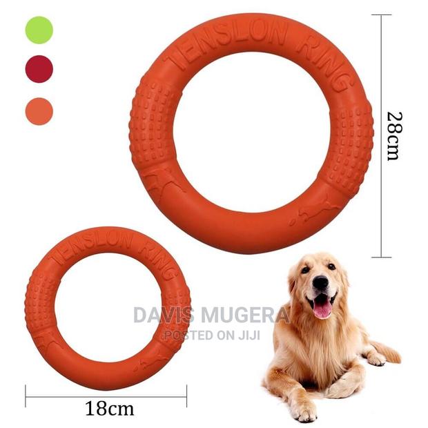 Tension Ring Frisbee Floating Dog Toy - thumbnail 3