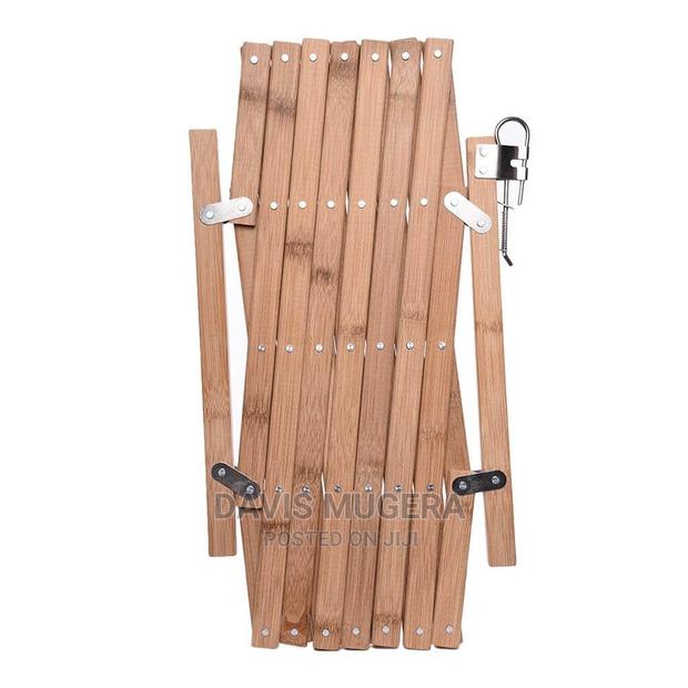 Expandable Swing Wooden Dog Gate - thumbnail 3