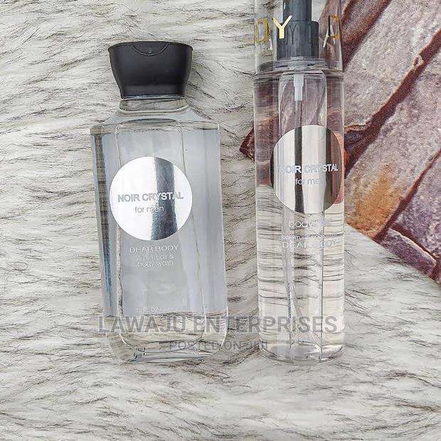 Noir Crystal for Men 2in1 (Body Mist + Shower Gel)Scent