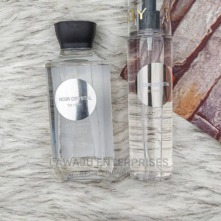 Noir Crystal for Men 2in1 (Body Mist + Shower Gel)Scent