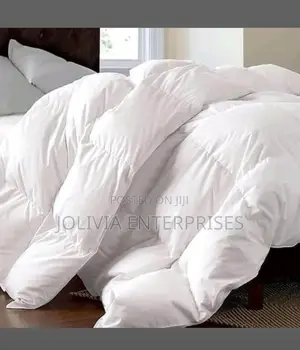 Plain White Cotton Duvet 5*6 (Hotel Quality)