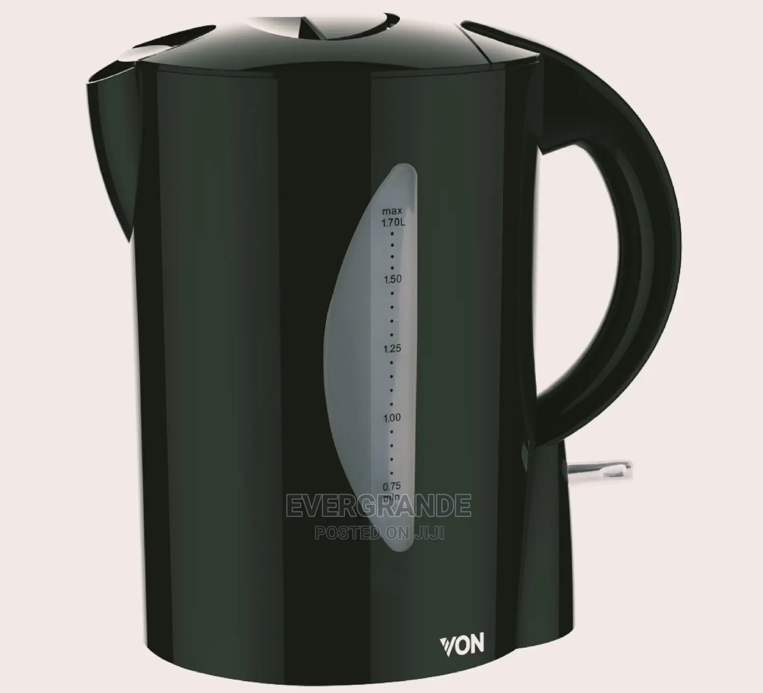 Corded Kettle Von Hot Point 1.7 L