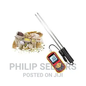 Benetech Portable Digital Grain Moisture Meter, Compact Rice
