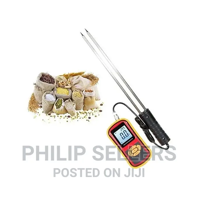 Benetech Portable Digital Grain Moisture Meter, Compact Rice